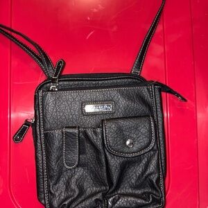 Rosetti Black Leather Bag